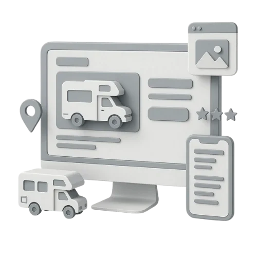 RV Rental Website Development