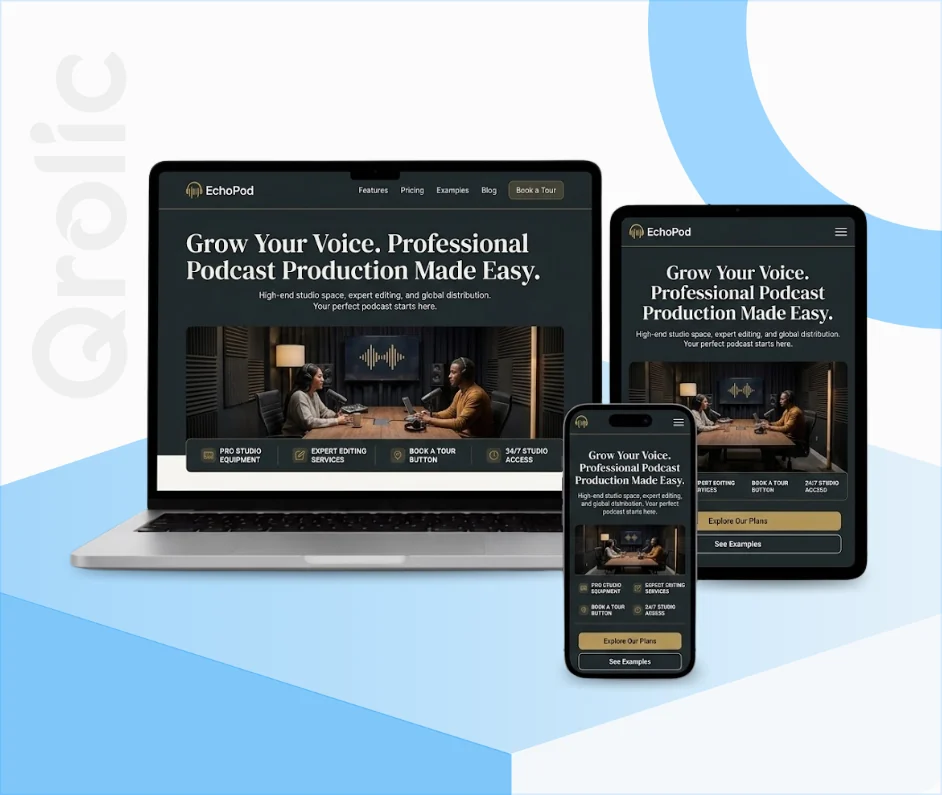 Braiding Salon Website Design & Development Service Braiding salon website design and development services by Qrolic