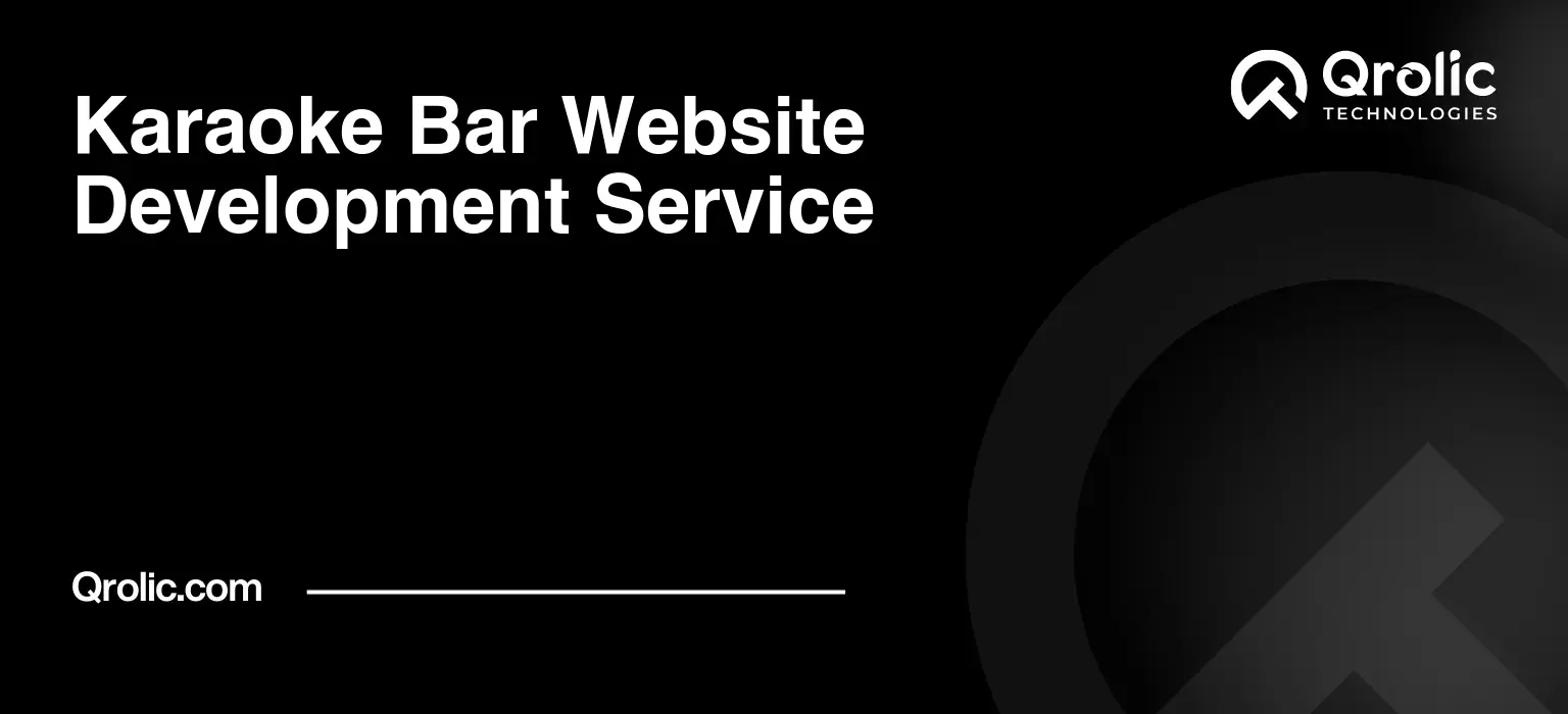 Karaoke-Bar-Website-Development-Service-Featured-Image
