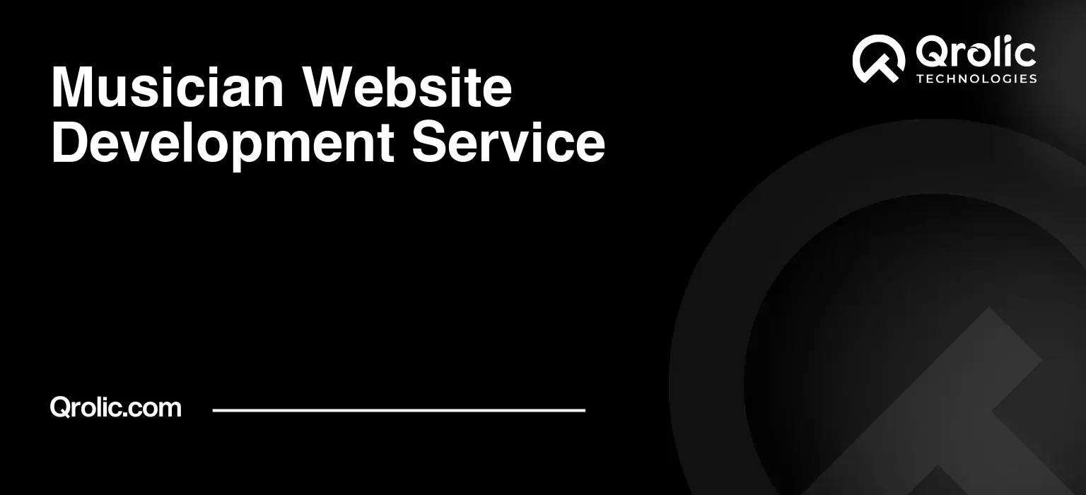 Musician Website Development Service Musician-Website-Development-Service-Featured-Image