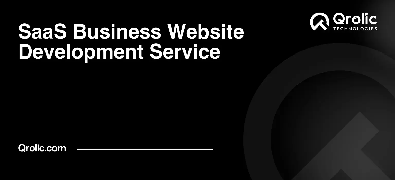 SaaS Business Website Development Service SaaS-Business-Website-Development-Service-Featured-Image