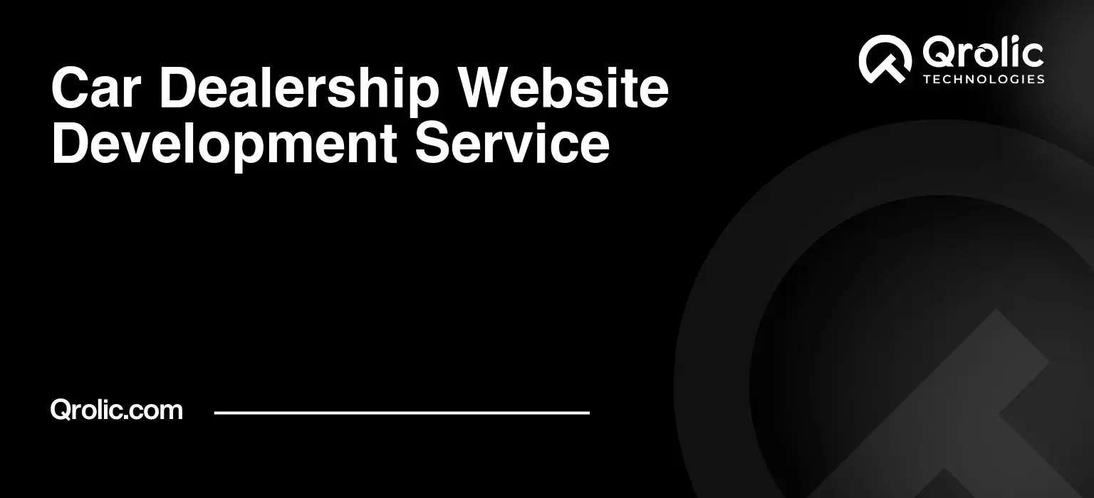 Car Dealership Website Development