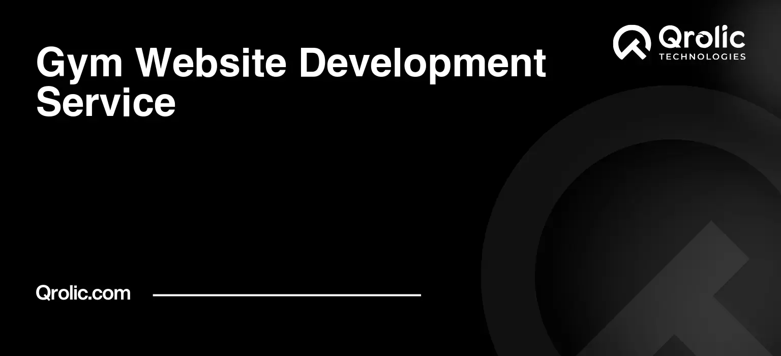 Gym Website Development