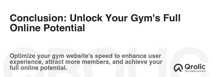 Conclusion: Unlock Your Gym's Full Online Potential