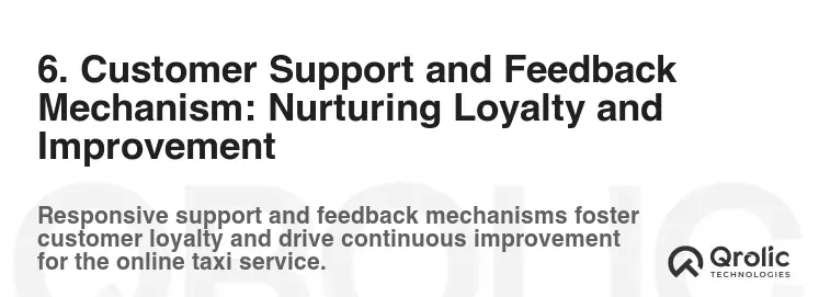 6. Customer Support and Feedback Mechanism: Nurturing Loyalty and Improvement 6. Customer Support and Feedback Mechanism: Nurturing Loyalty and Improvement