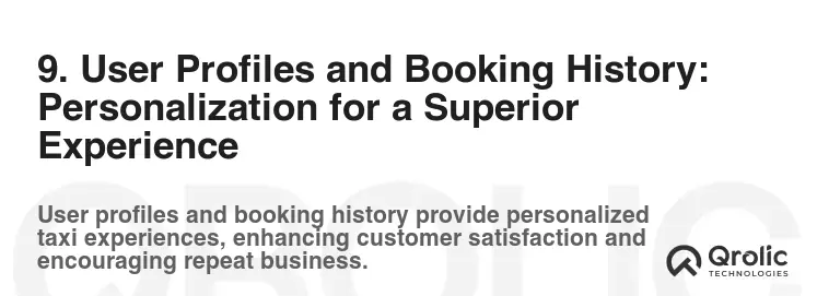 9. User Profiles and Booking History: Personalization for a Superior Experience 9. User Profiles and Booking History: Personalization for a Superior Experience