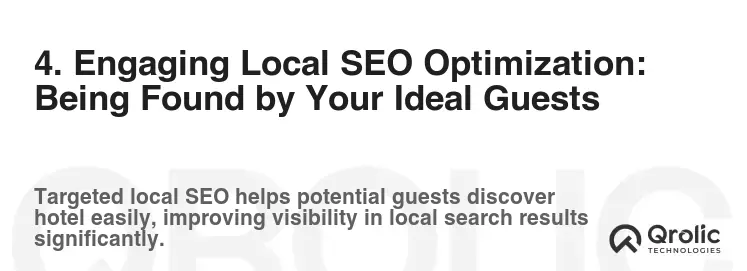 4. Engaging Local SEO Optimization: Being Found by Your Ideal Guests