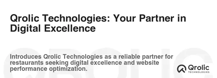 Qrolic Technologies: Your Partner in Digital Excellence