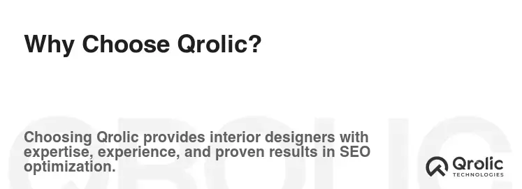 Why Choose Qrolic? Why Choose Qrolic?