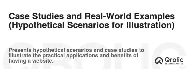 Case Studies and Real-World Examples (Hypothetical Scenarios for Illustration)