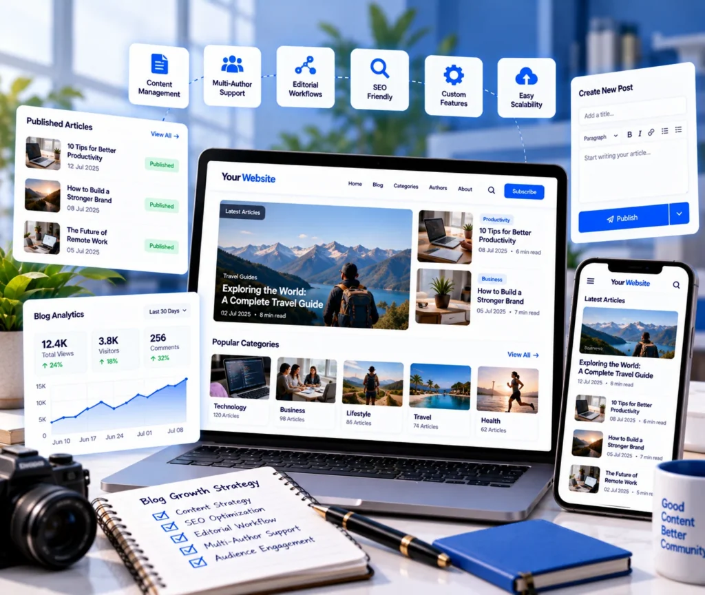 Community SEO services showing a structured search strategy that improves visibility, qualified traffic, and measurable enquiries
