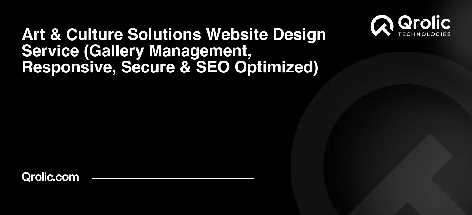 Art-amp-Culture-Solutions-Website-Design-Service-Gallery-Management-Responsive-Secure-amp-SEO-Optimized-Featured-Image