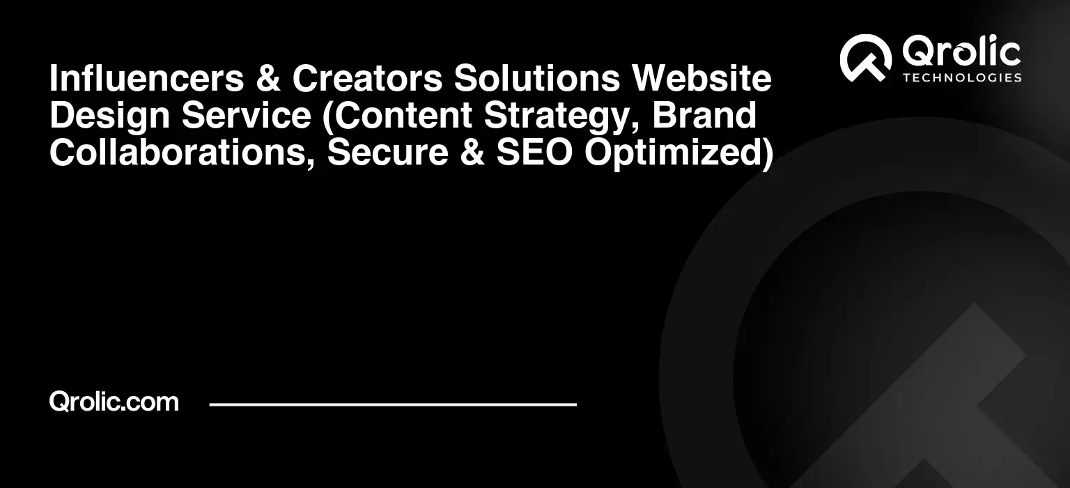 Influencers-amp-Creators-Solutions-Website-Design-Service-Content-Strategy-Brand-Collaborations-Secure-amp-SEO-Optimized-Featured-Image