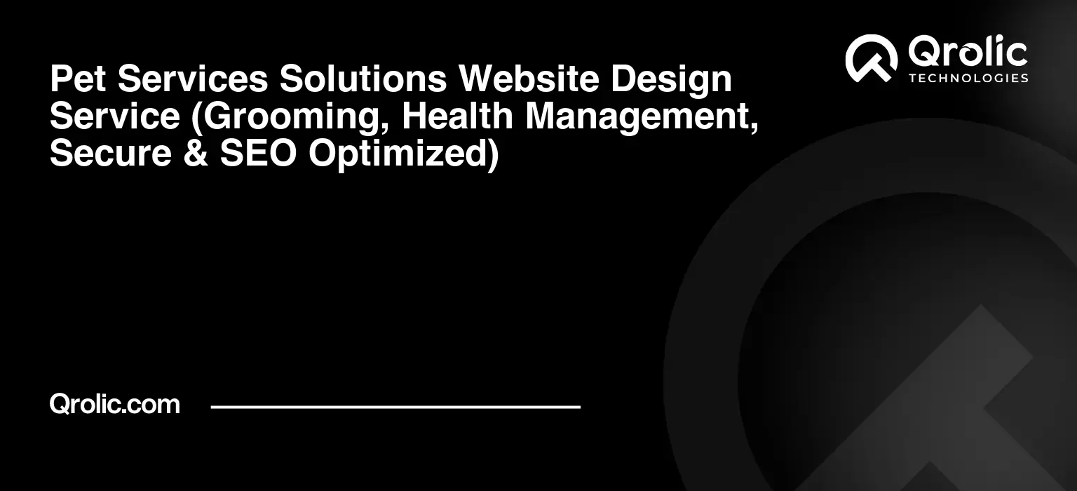 Pet-Services-Solutions-Website-Design-Service-Grooming-Health-Management-Secure-amp-SEO-Optimized-Featured-Image
