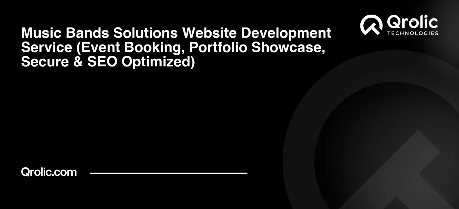 Music-Bands-Solutions-Website-Development-Service-Event-Booking-Portfolio-Showcase-Secure-amp-SEO-Optimized-Featured-Image