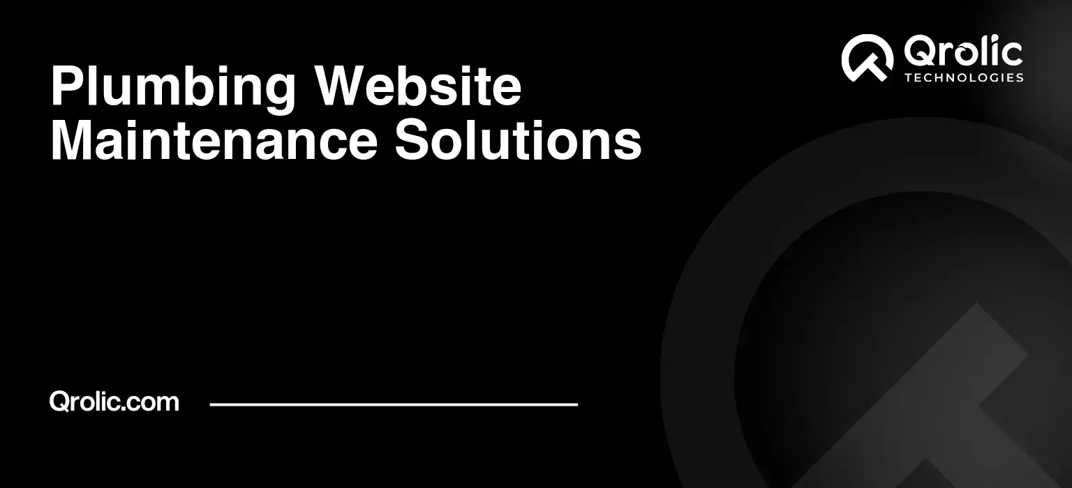 Plumbing-Website-Maintenance-Solutions-Featured-Image