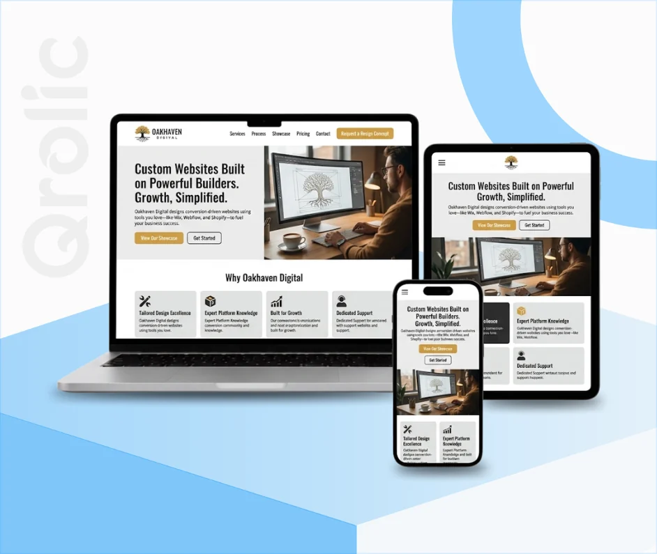 Website Builder Website Design and Development Services Website builder website design and development services showing drag-and-drop editing and responsive layouts
