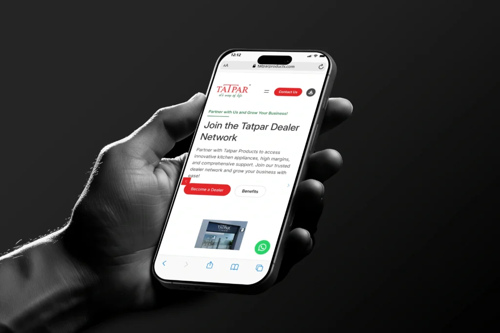Transforming Tatpar’s Outdated Website into a Scalable Kitchen Equipment Platform Transforming