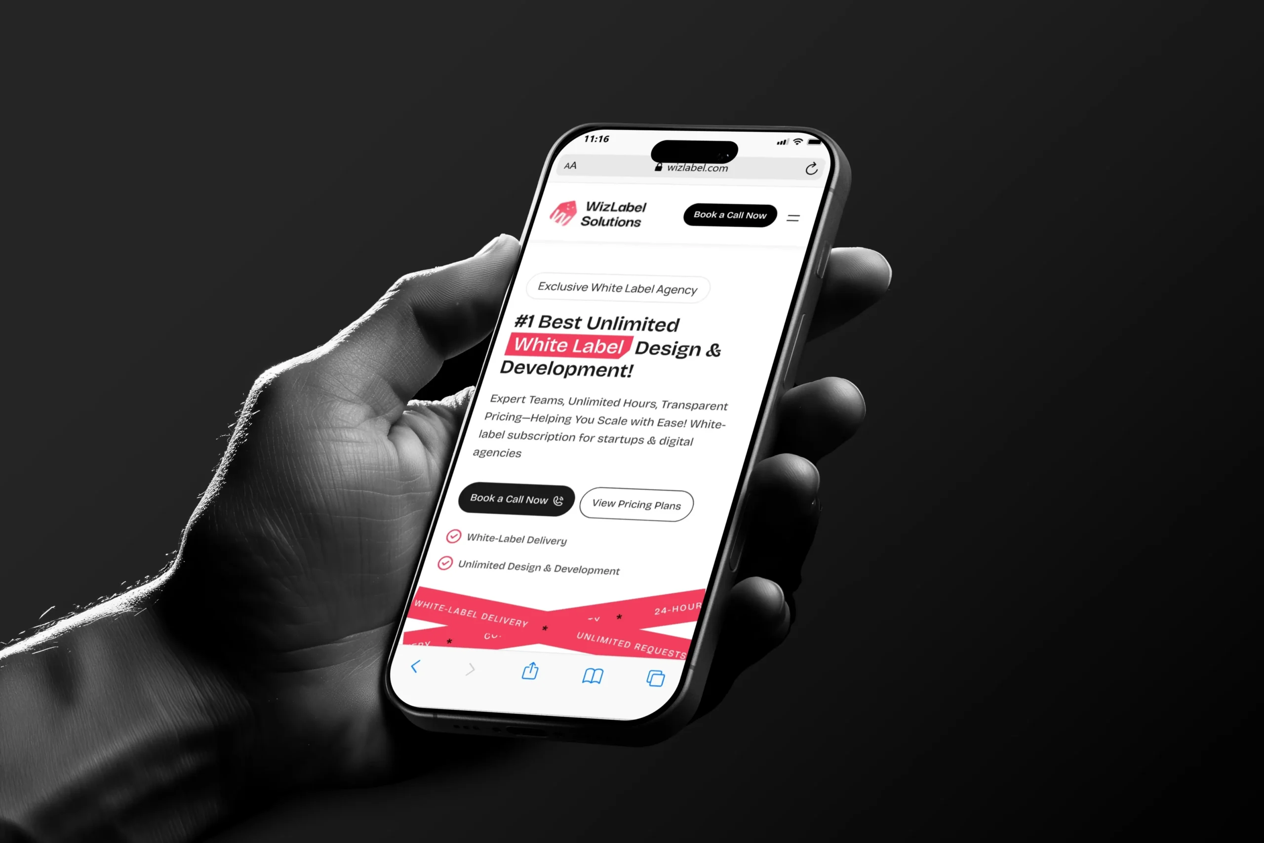 Unlimited White Label Service Website Case Study | UI/UX & WordPress Development unlimited white label
