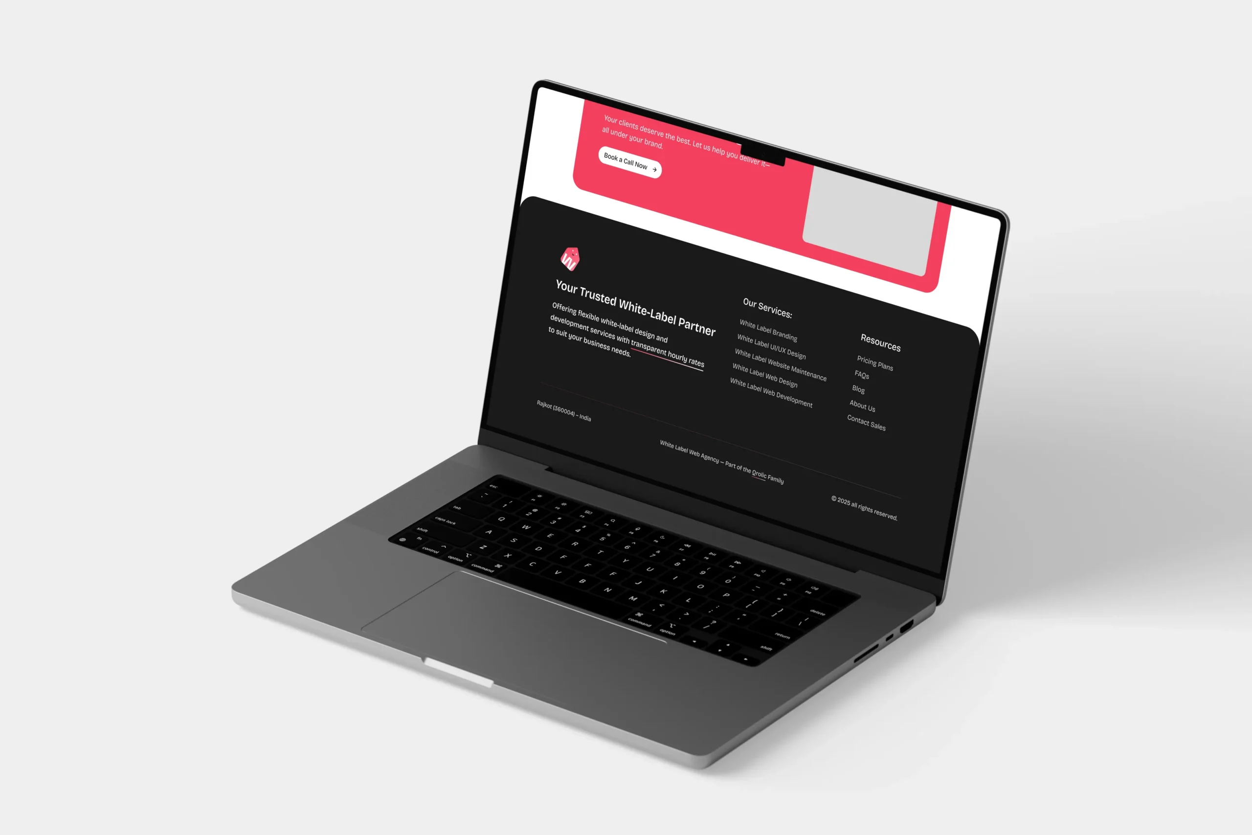 Unlimited White Label Service Website Case Study | UI/UX & WordPress Development unlimited white label