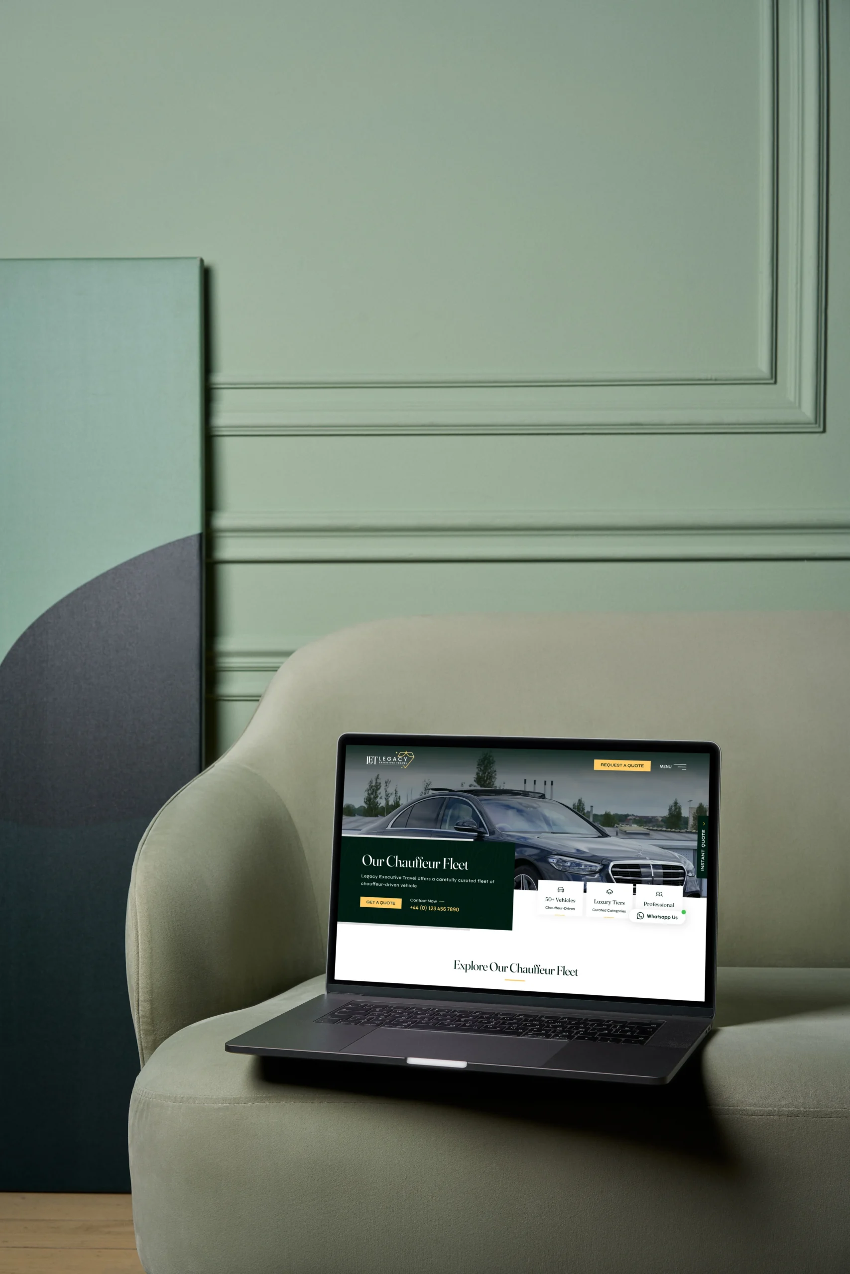 Legacy Executive Travel Website Redesign Case Study – Luxury Chauffeur Platform Legacy Executive Travel