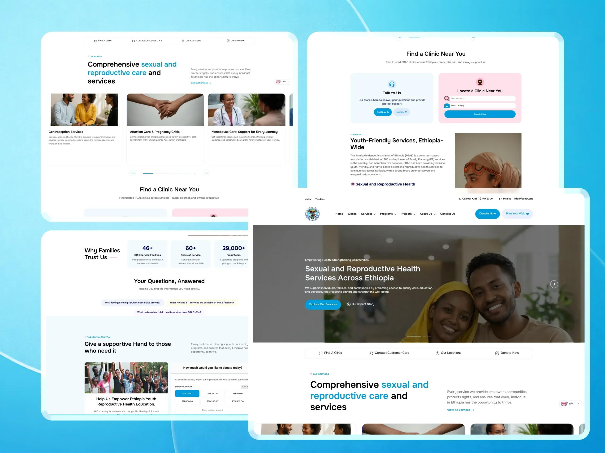 Healthcare Website Development,healthcare website redesign,NGO website development