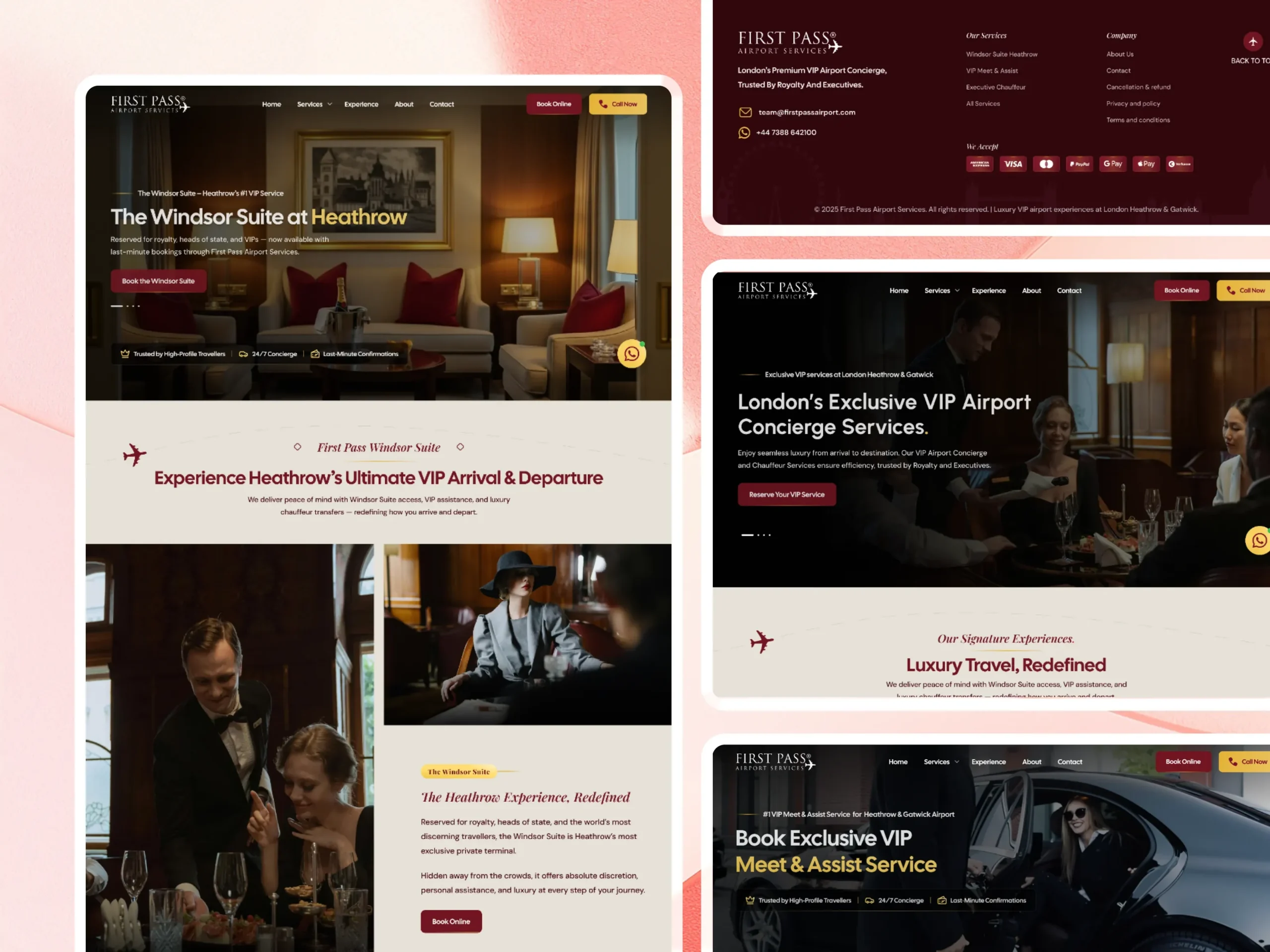 First Pass Airport Website Development & Smart Booking System First Pass
