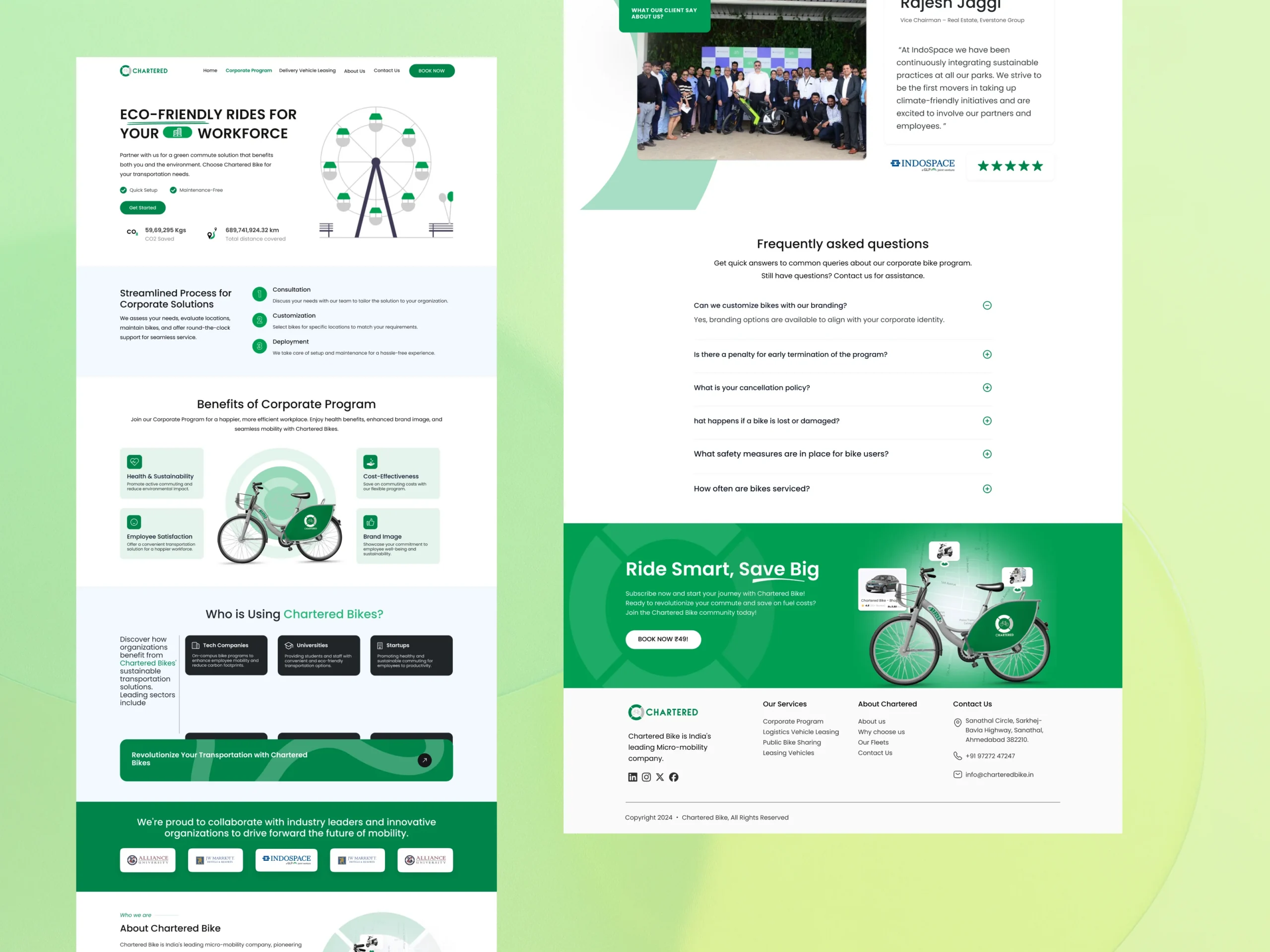 Designing a Fast and Functional Website for India’s Leading Bike-Sharing Service