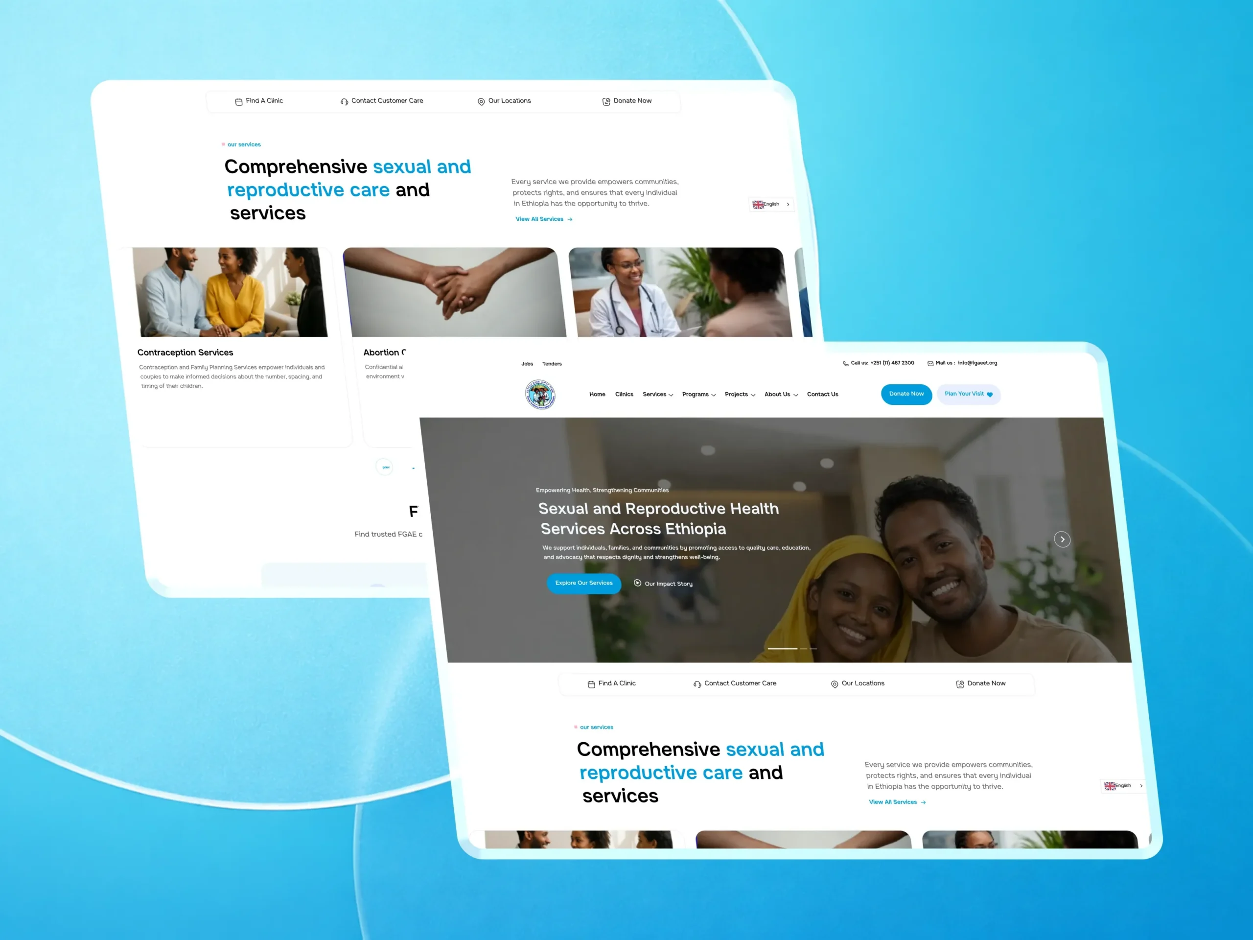 Healthcare Website Development,healthcare website redesign,NGO website development