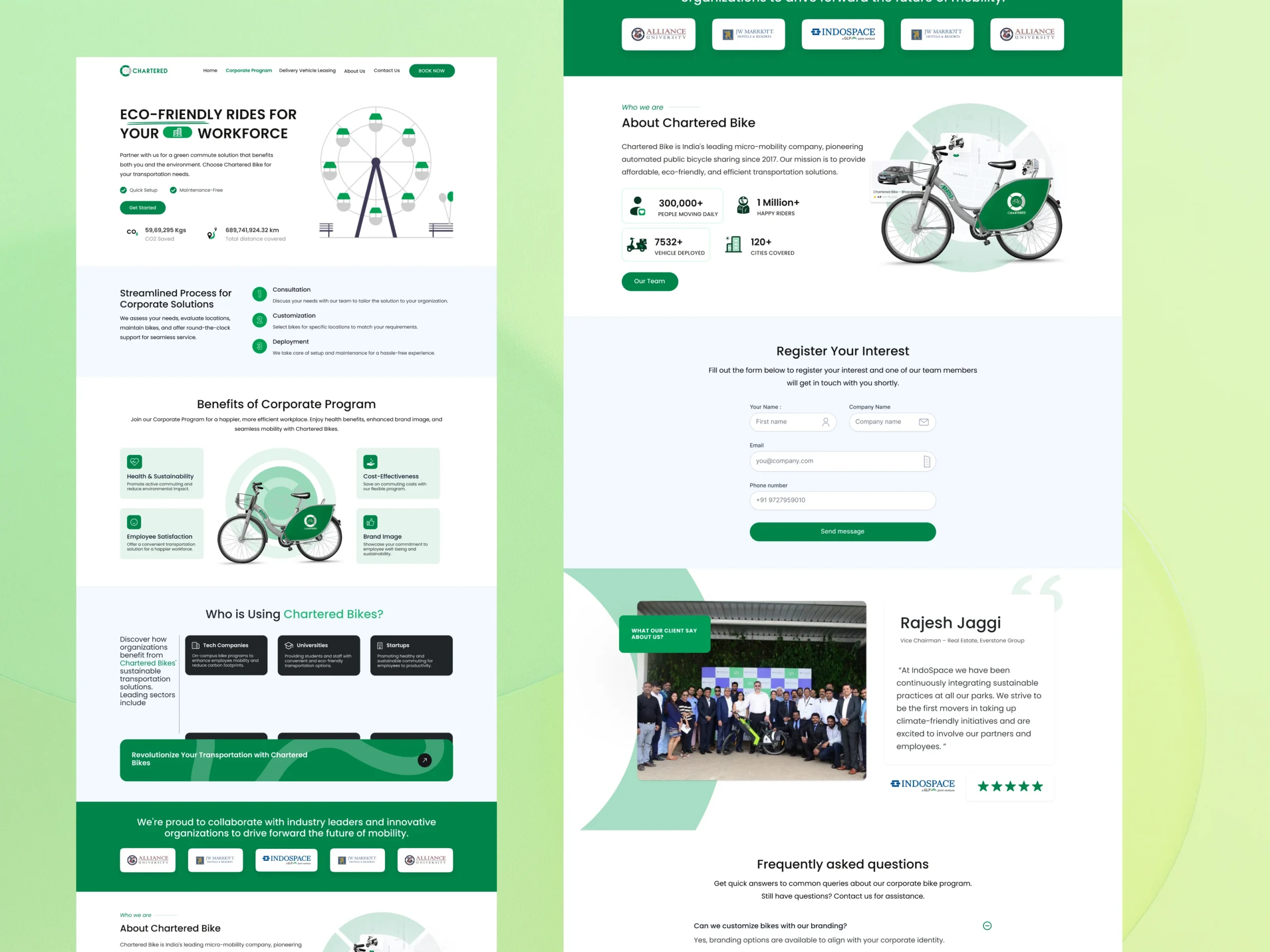Designing a Fast and Functional Website for India’s Leading Bike-Sharing Service
