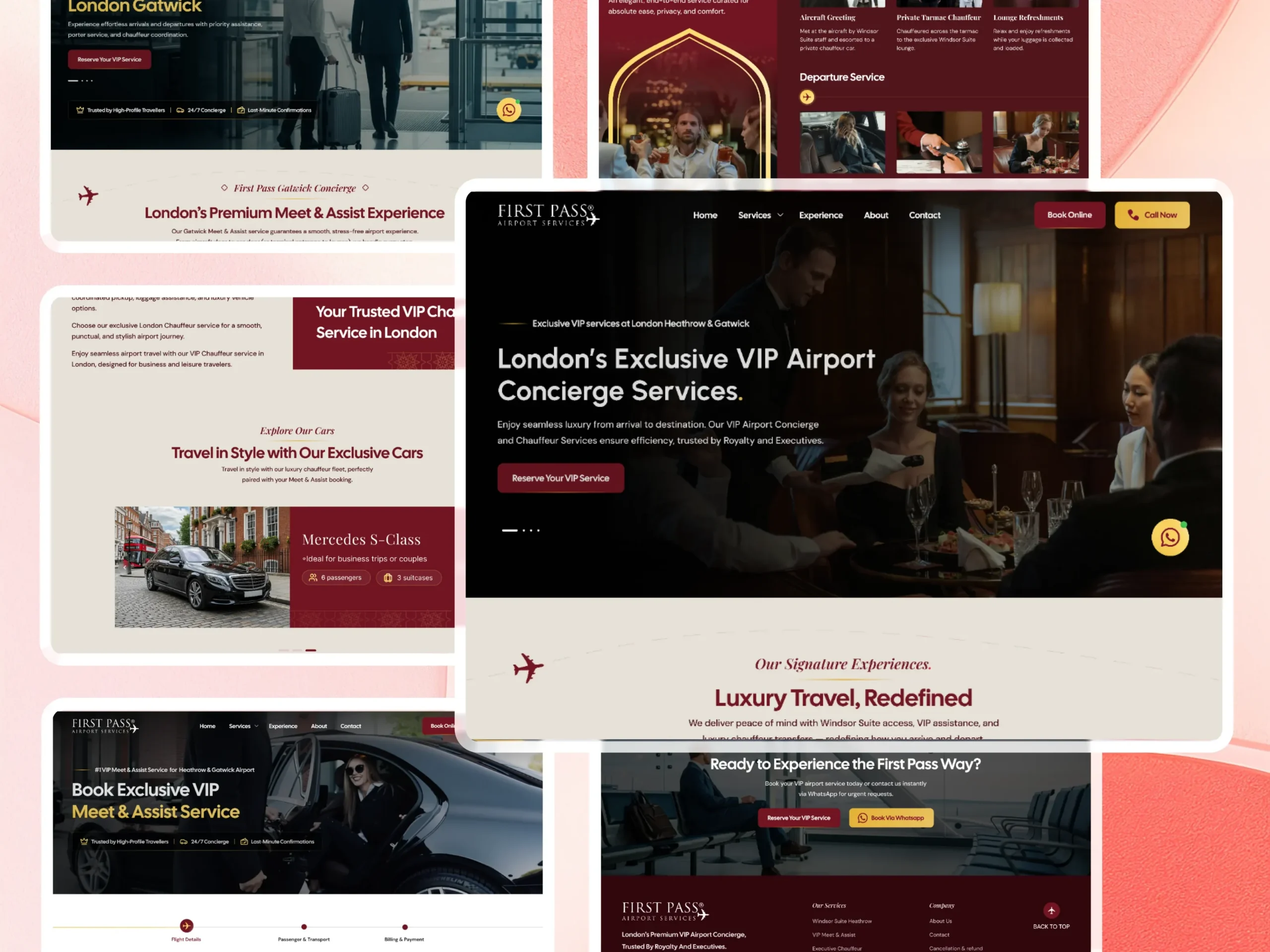 First Pass Airport Website Development & Smart Booking System First Pass