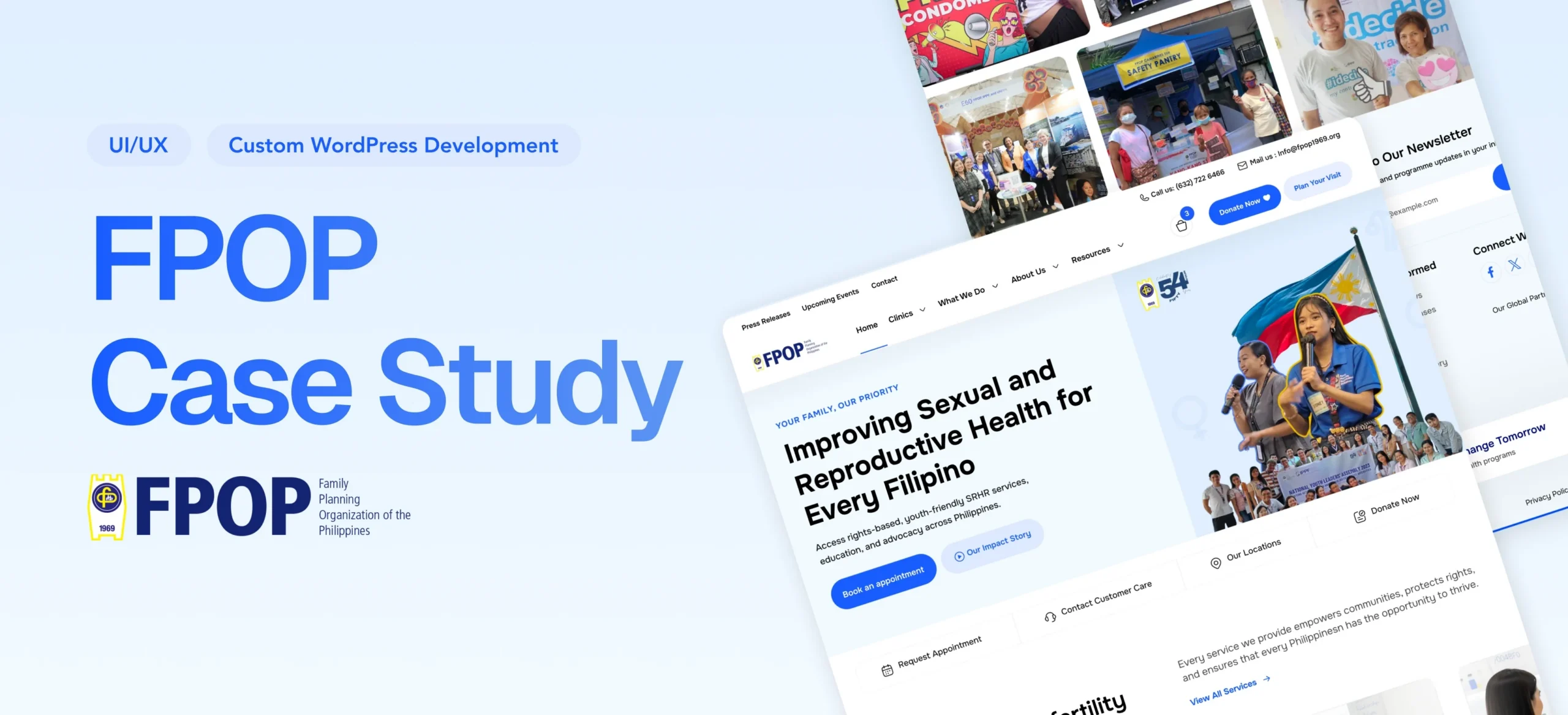 Family Planning Organization of the Philippines (FPOP): Scalable Healthcare & Donation Platform Case Study