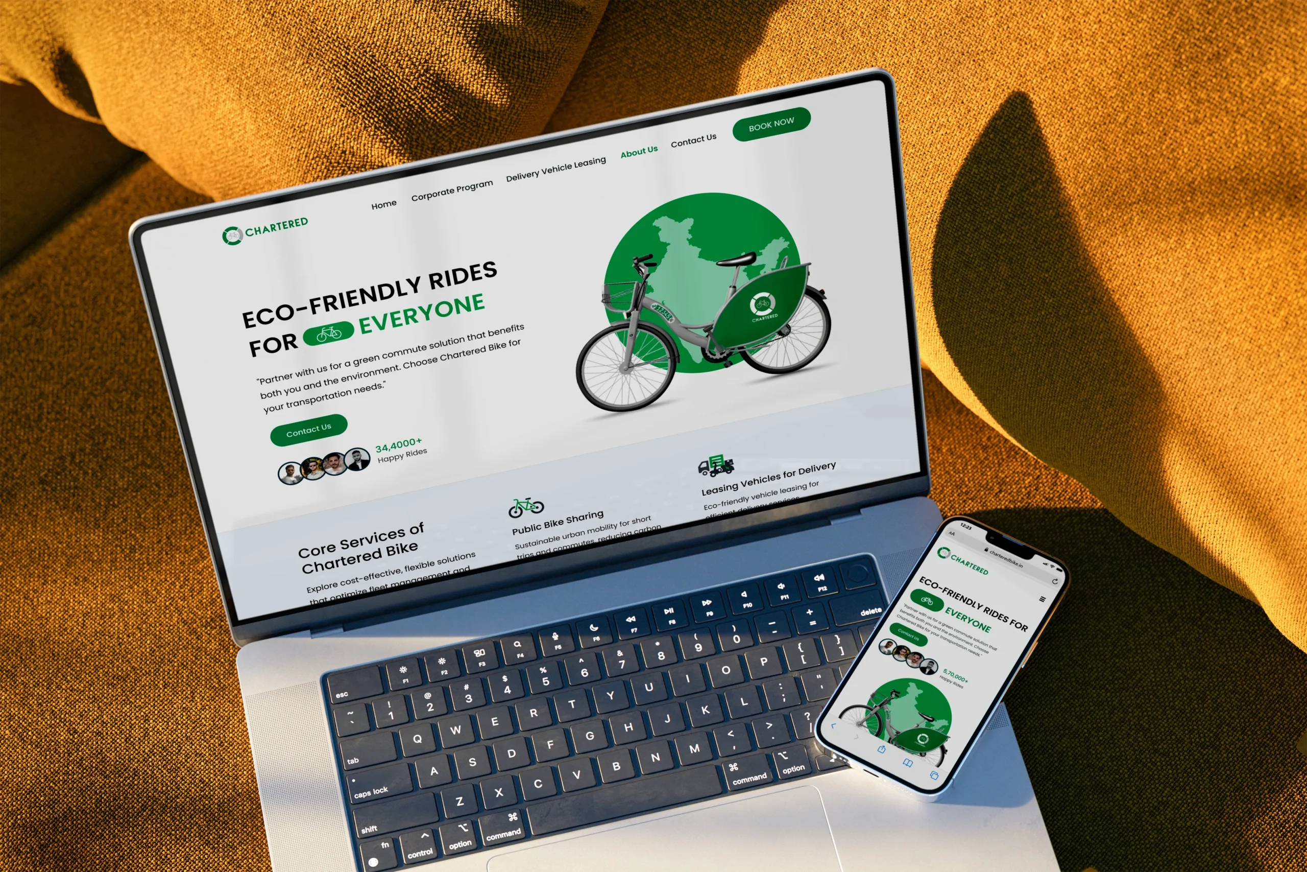 Designing a Fast and Functional Website for India’s Leading Bike-Sharing Service