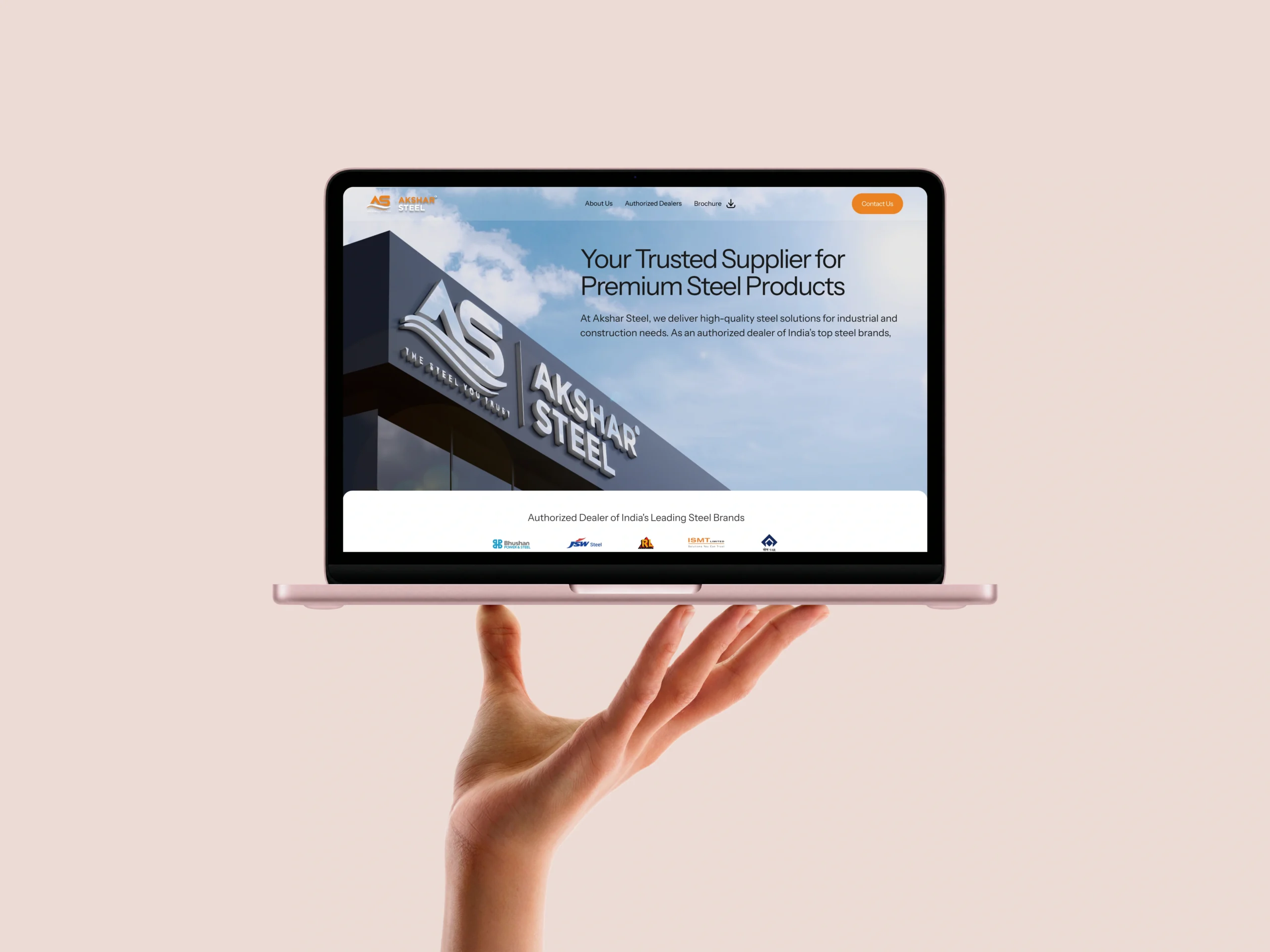 Trusted Steel, Stronger Digital Presence – Akshar Steel Case Study