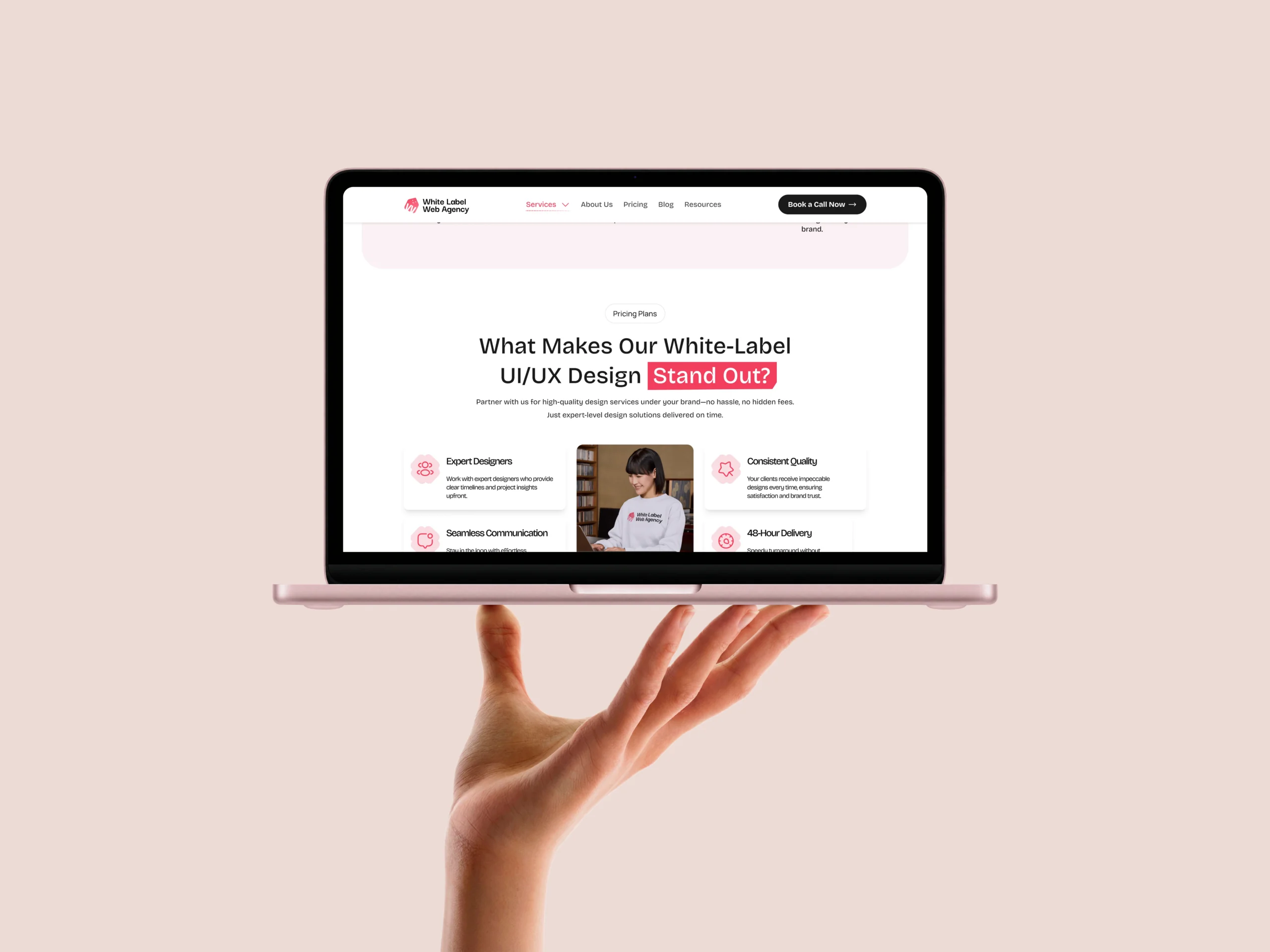 Unlimited White Label Service Website Case Study | UI/UX & WordPress Development unlimited white label