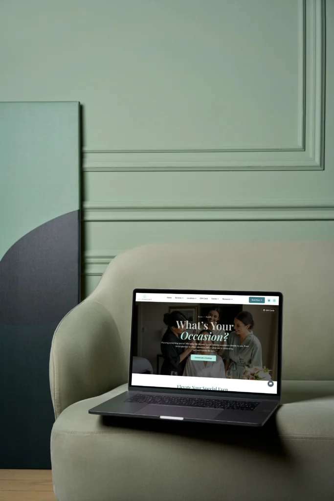 Spa Booking Website Development,spa website development,booking website WordPress