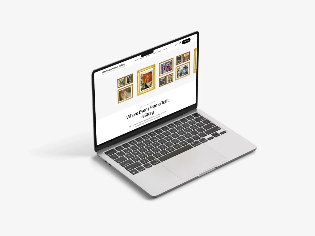 Transforming Tatpar’s Outdated Website into a Scalable Kitchen Equipment Platform Washington-color-gallery laptop