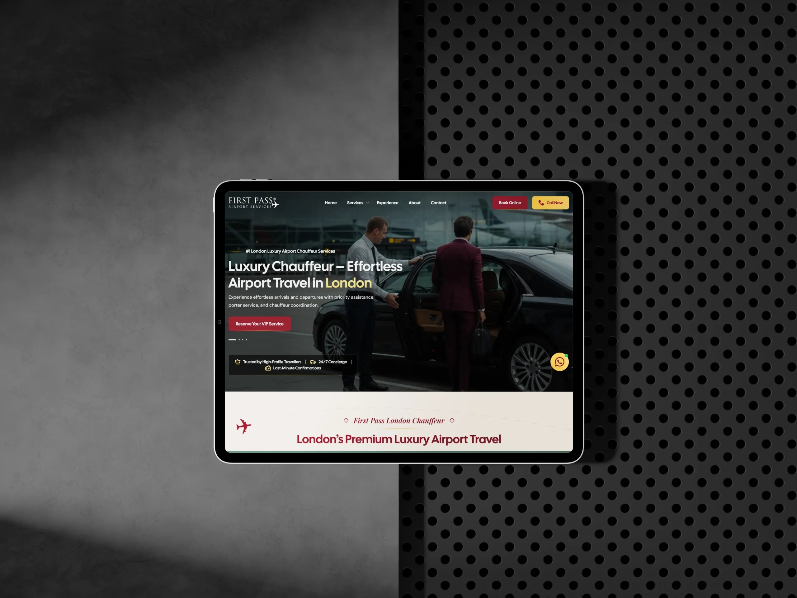First Pass Airport Website Development & Smart Booking System First Pass