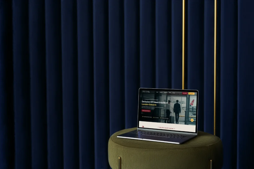 First Pass Airport Website Development & Smart Booking System First Pass