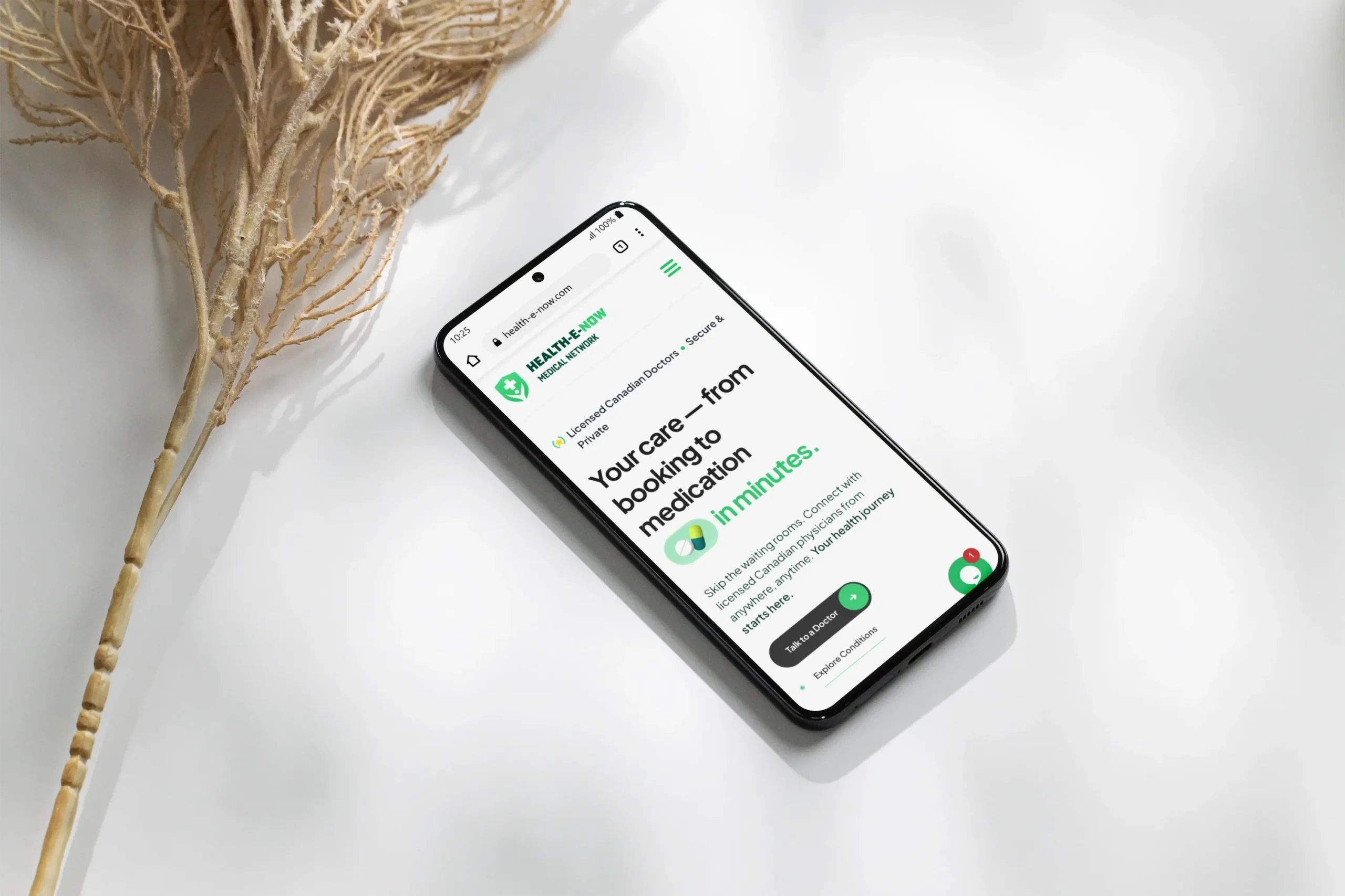 Health-e-now Website Redesign & UI/UX Enhancement health-e-now