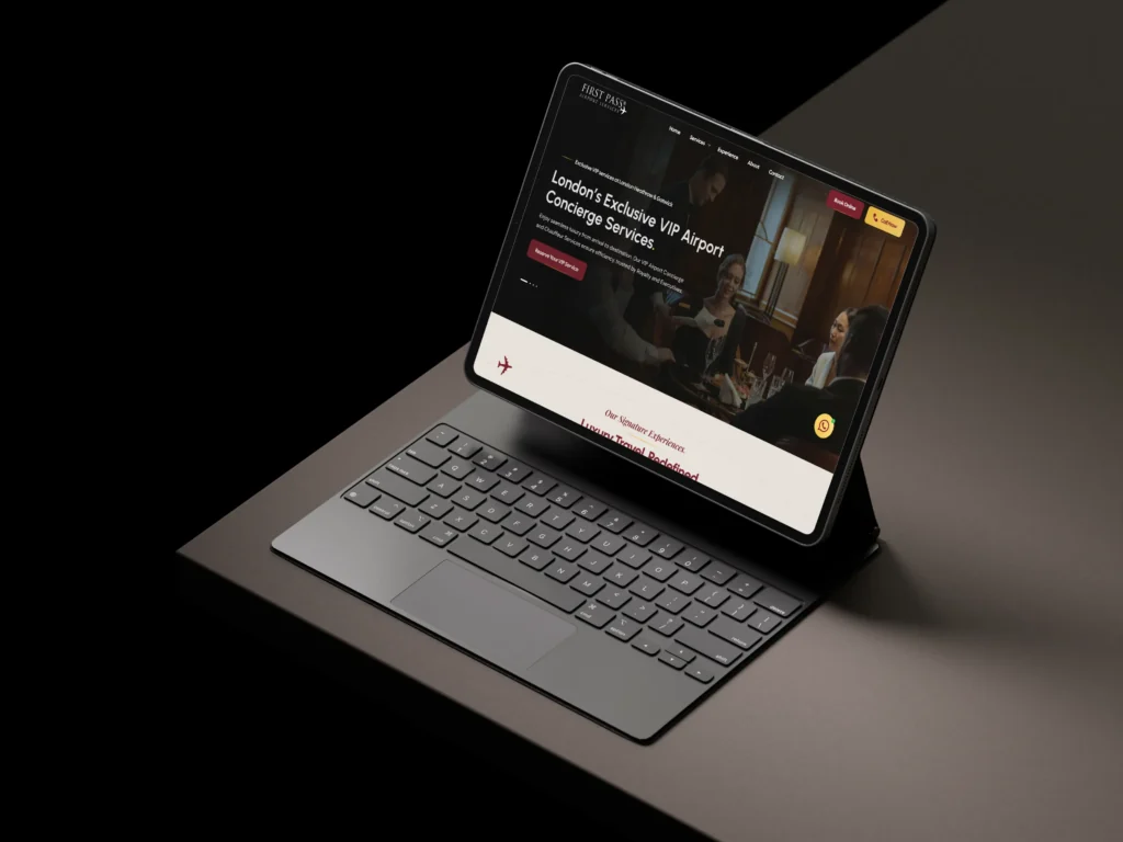 First Pass Airport Website Development & Smart Booking System First Pass