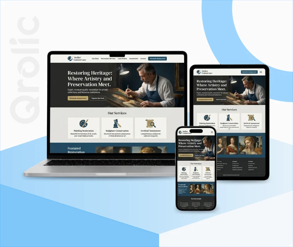 Online marketplace website design and development services showcasing a multi-vendor platform interface