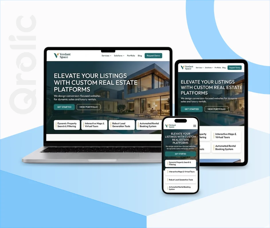 Websites That Manage Your Rental Inventory and Sales Sales and rentals website design and development services showing inventory management and booking system by Qrolic