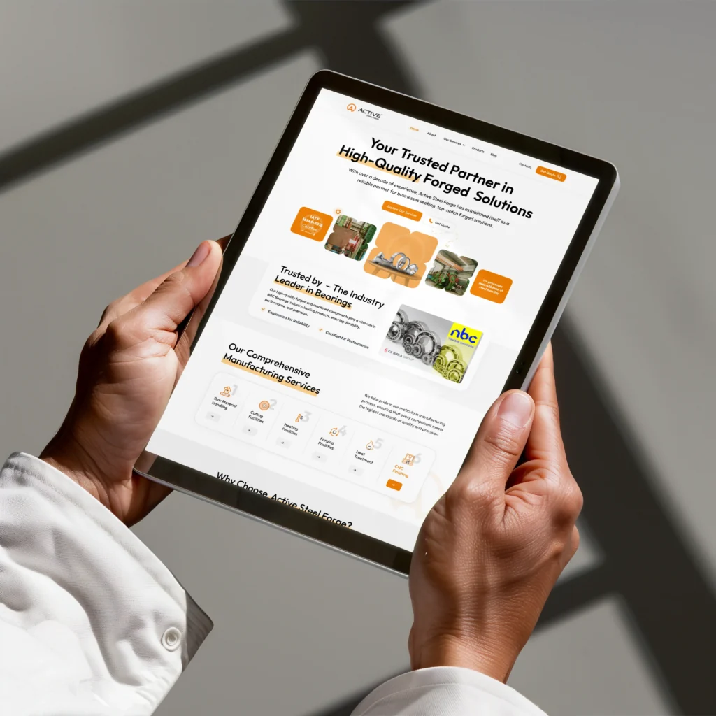 WordPress Performance Optimization Case Study – Active Steel Forge Speed & SEO Improvement WordPress Performance