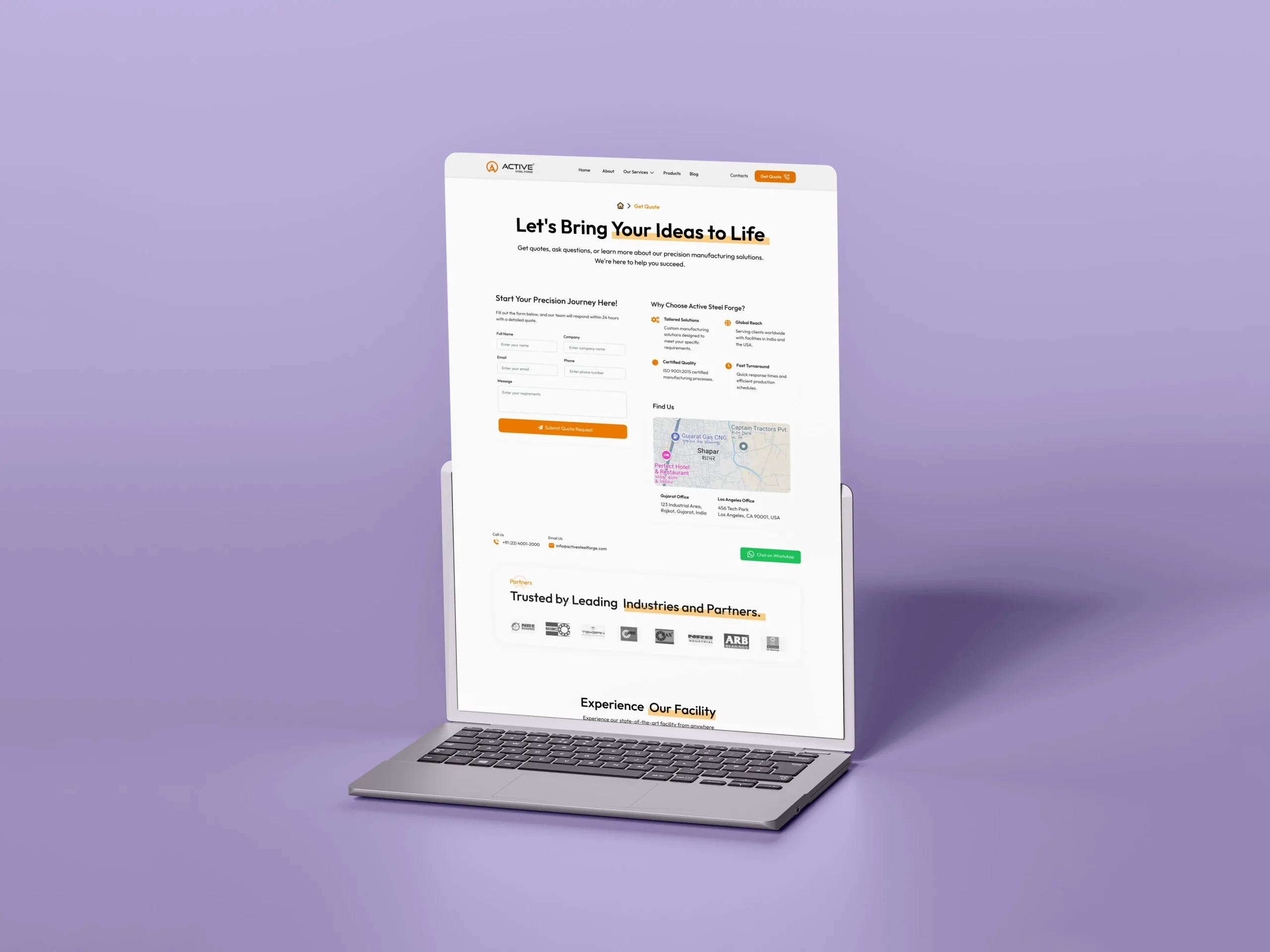 WordPress Performance Optimization Case Study – Active Steel Forge Speed & SEO Improvement WordPress Performance