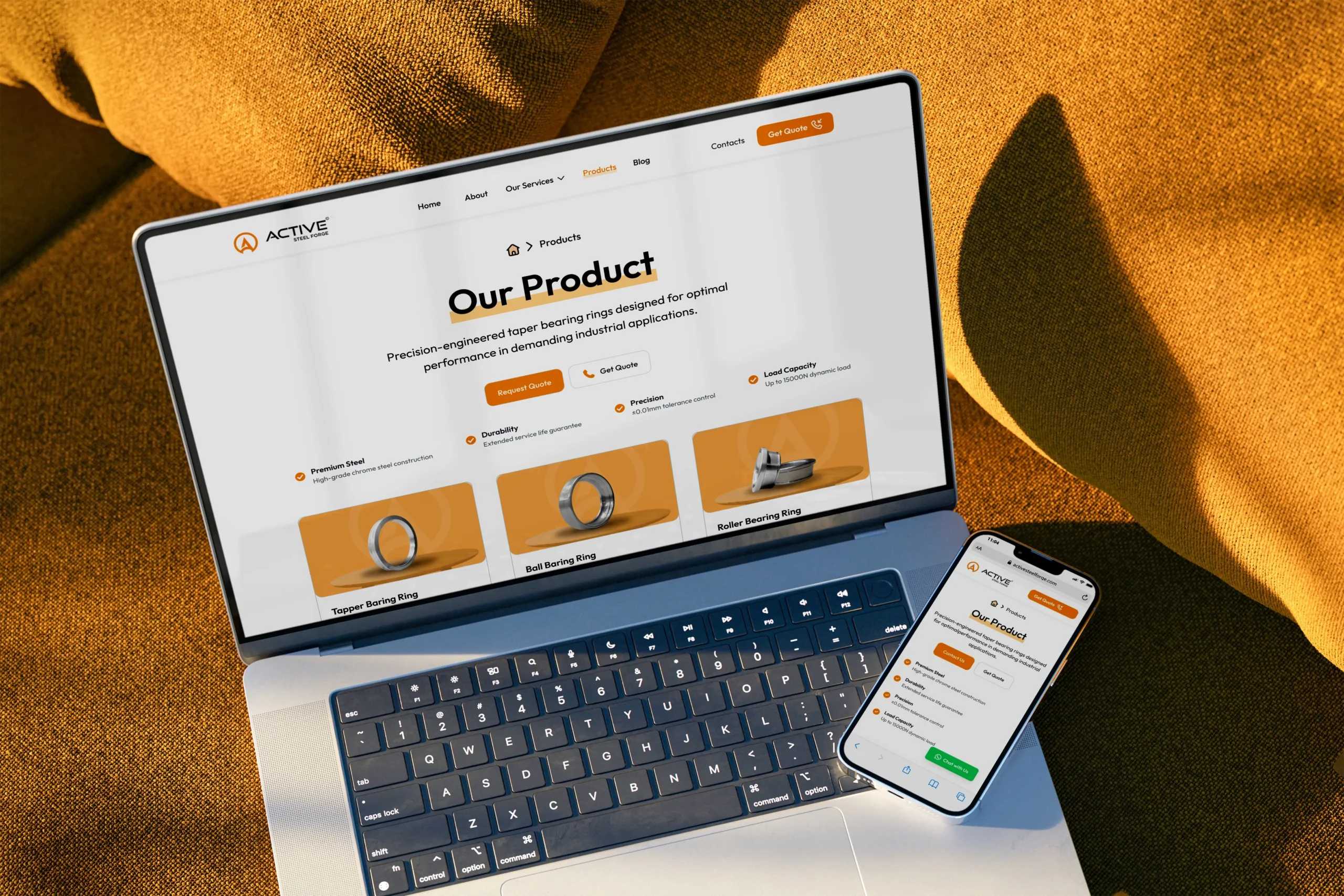 WordPress Performance Optimization Case Study – Active Steel Forge Speed & SEO Improvement WordPress Performance