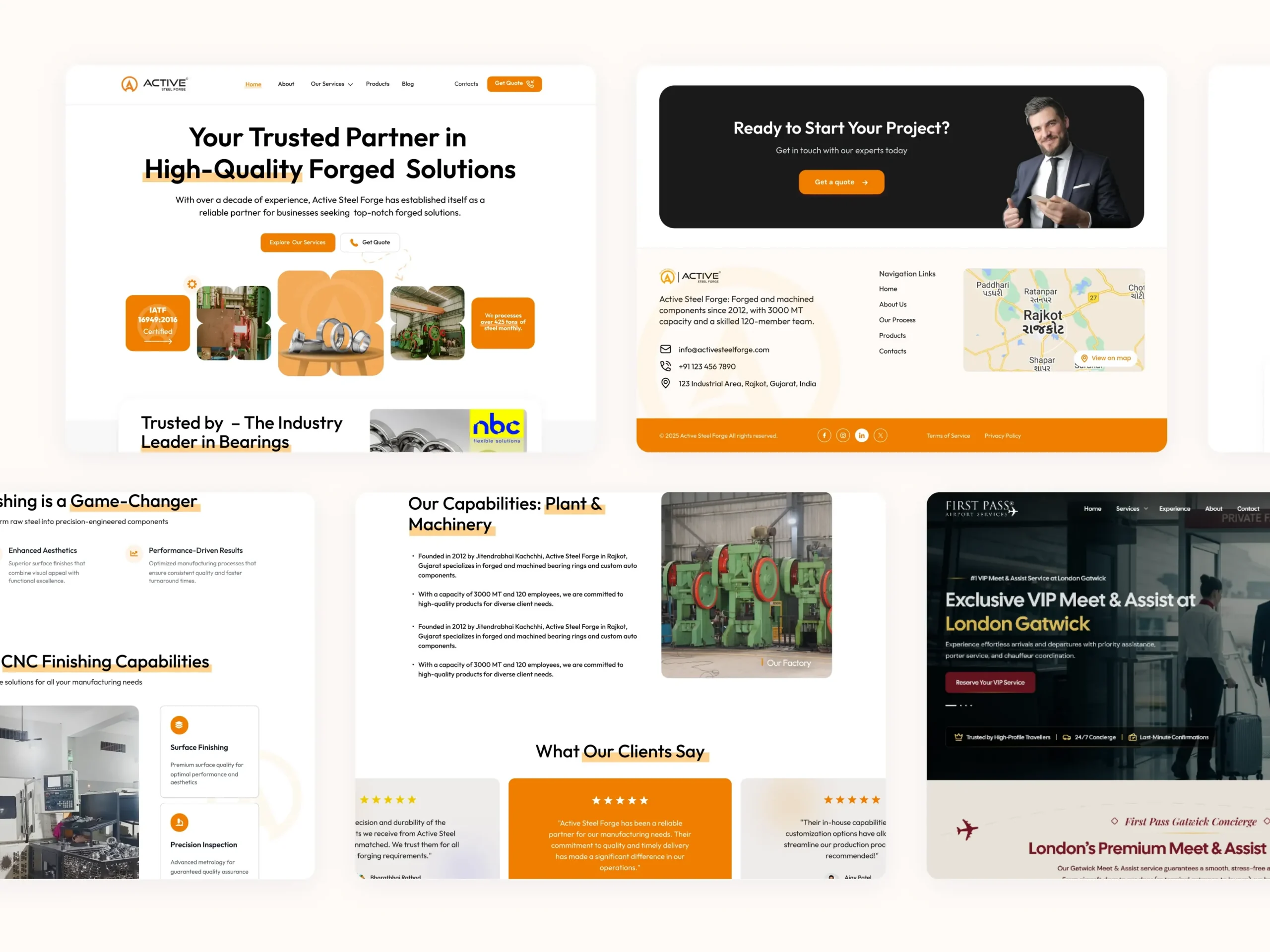 WordPress Performance Optimization Case Study – Active Steel Forge Speed & SEO Improvement WordPress Performance