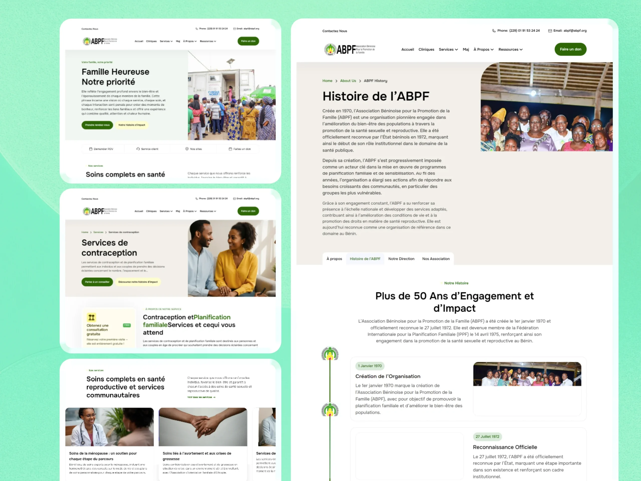 ABPF Website Development