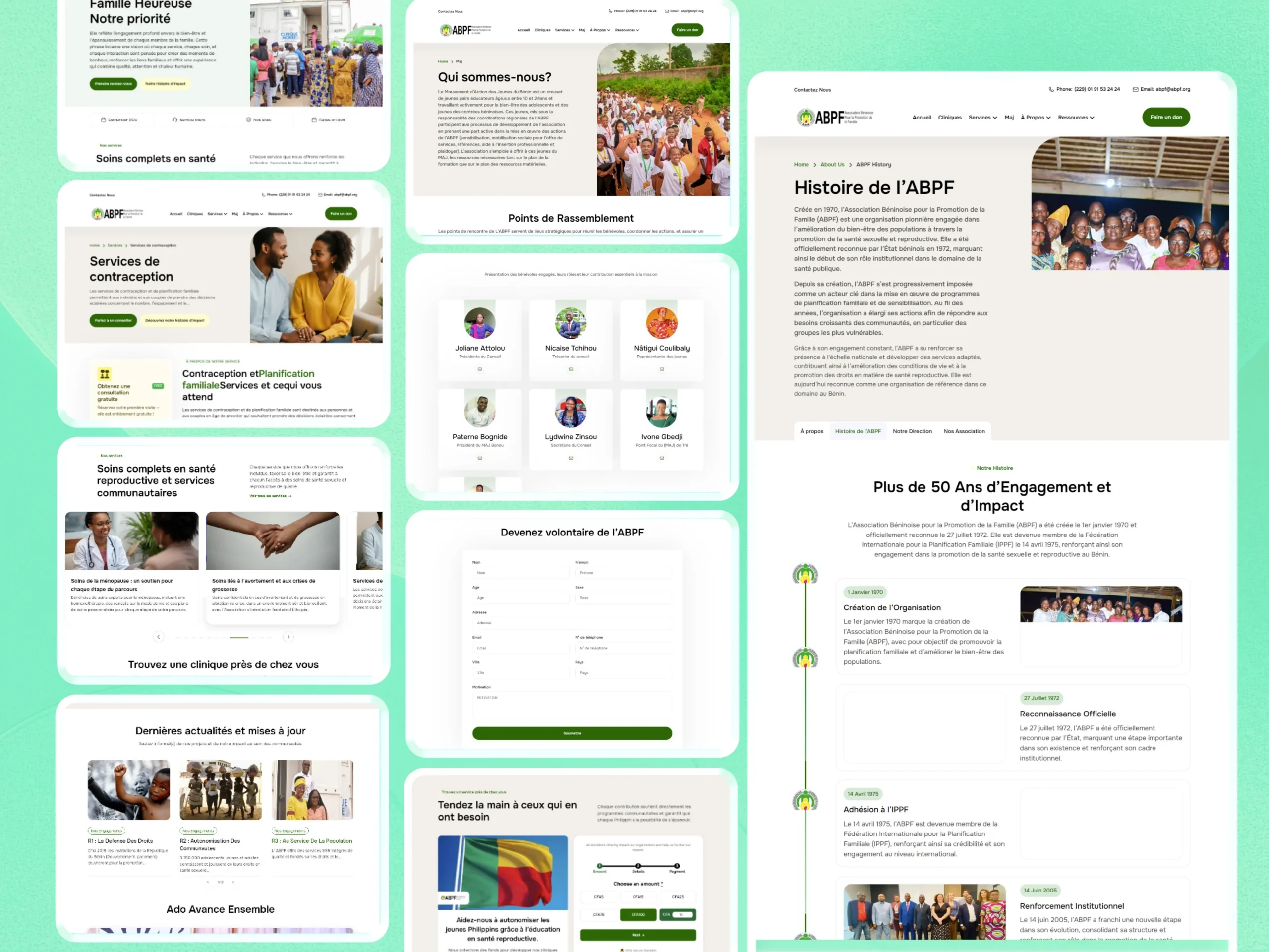 ABPF Website Development