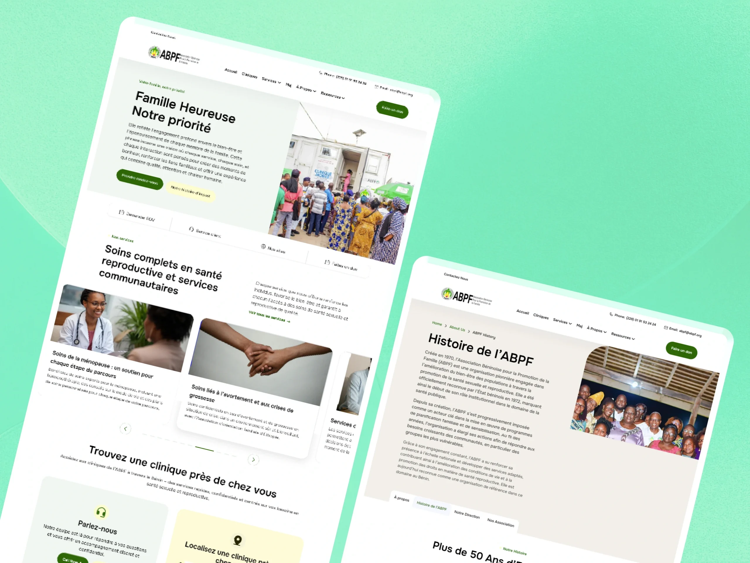 ABPF Website Development